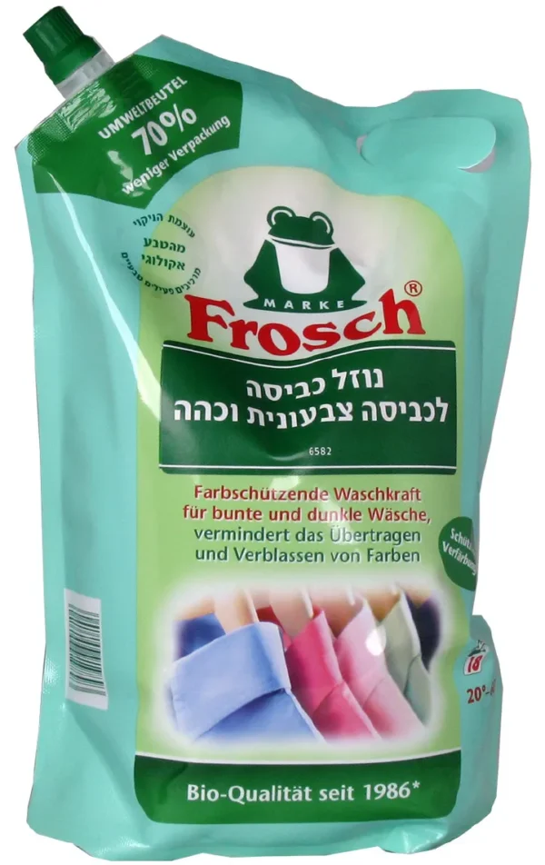 פרוש נוזל כביסה צבעונית