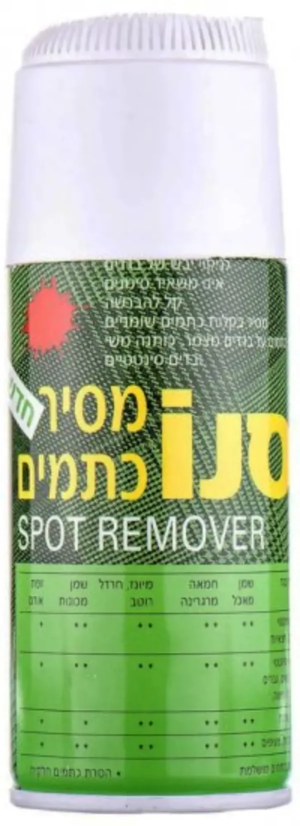 ספריי מסיר כתמים סנו