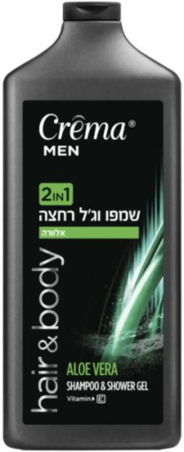 שמפו וג'ל רחצה 2 ב 1 אלוורה