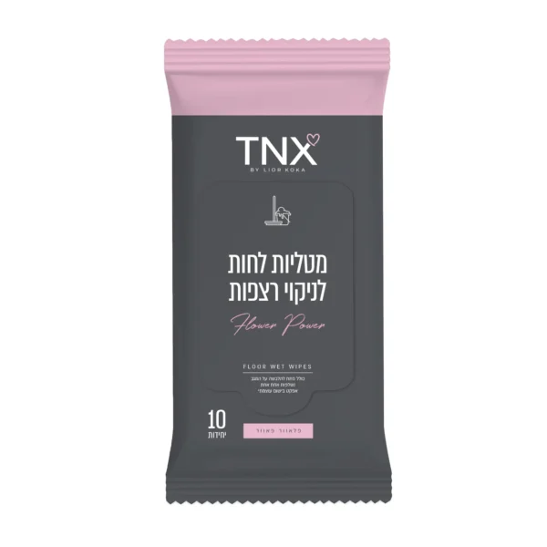 מגבוני רצפה לחים פלאוור פאוור TNX