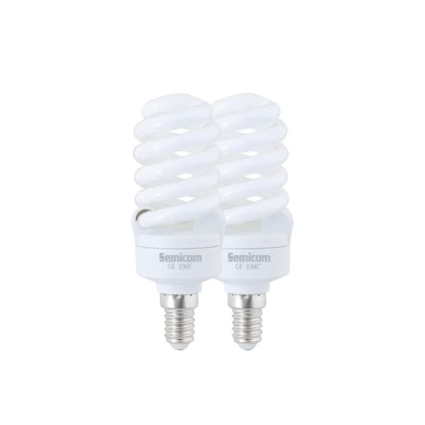 זוג נורות 15W צהוב