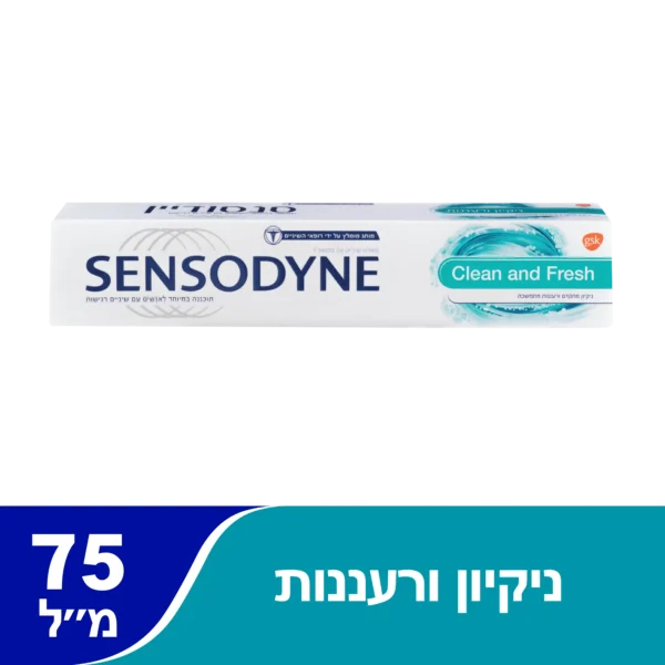 משחת שיניים קלין פרש סנסודיין