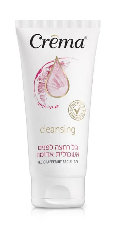 תחליב פנים אשכולית אדומה קרמה