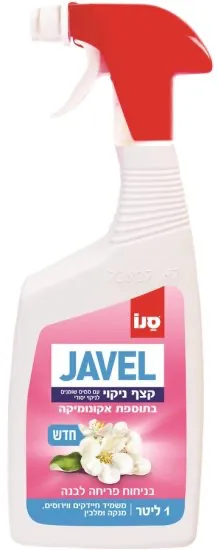 ספריי קצף לניקוי בניחוח פריחה לבנה סנו ז'אוול