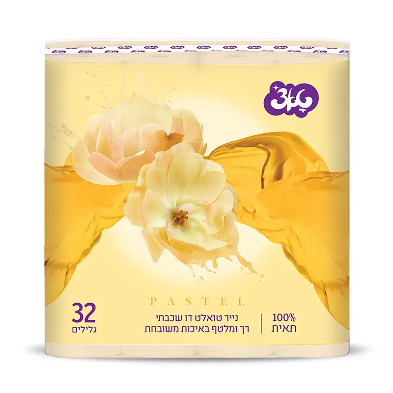 נייר טואלט טאצ' חמאה 32 גלילים