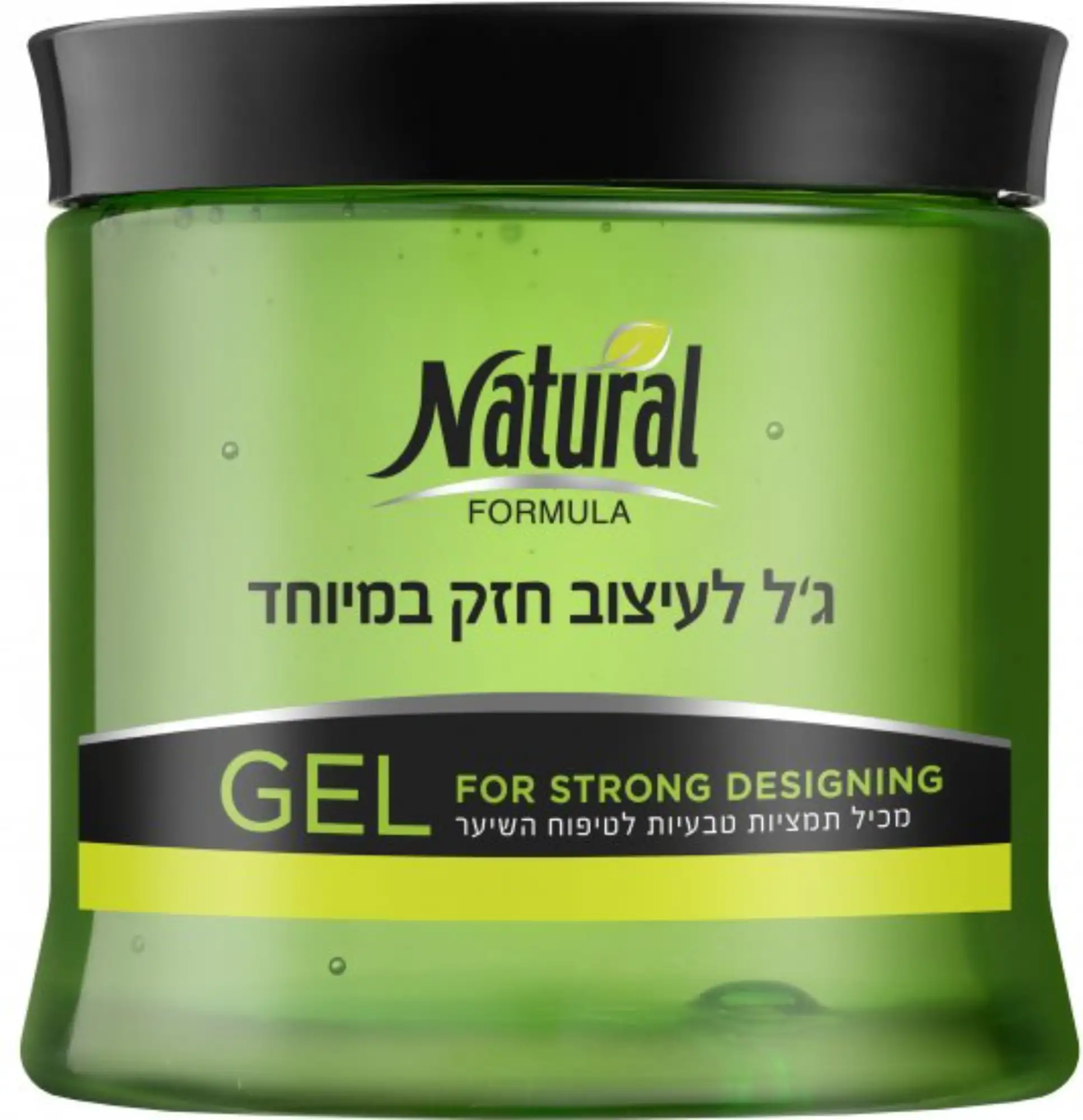 ווקס ג'ל לשיער לעיצוב חזק במיוחד נטורל פורמולה