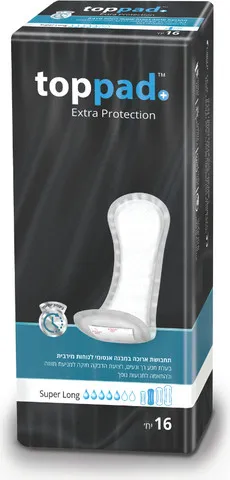 תחבושות היגייניות טופ פד סופר לונג