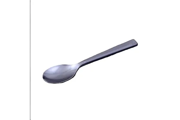 כפיות חד פעמי צבע כסף מארז 50