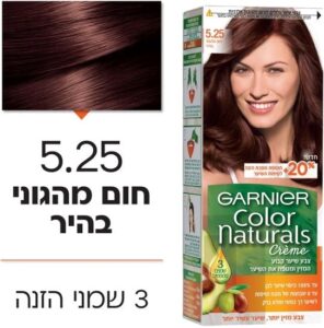 צבע שיער קולור נטורלס 5.25 חום מהגוני