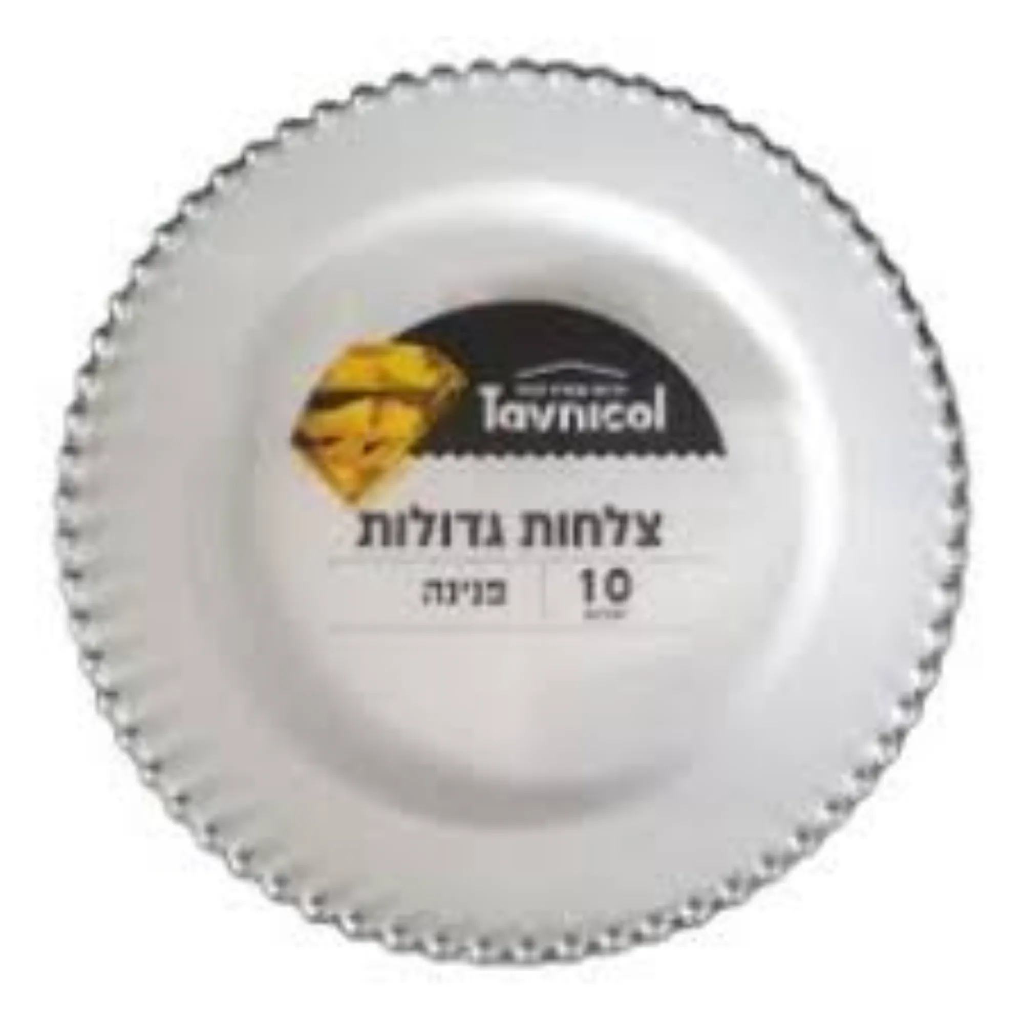 צלחת ספירלה קשיחה מארז 10 M