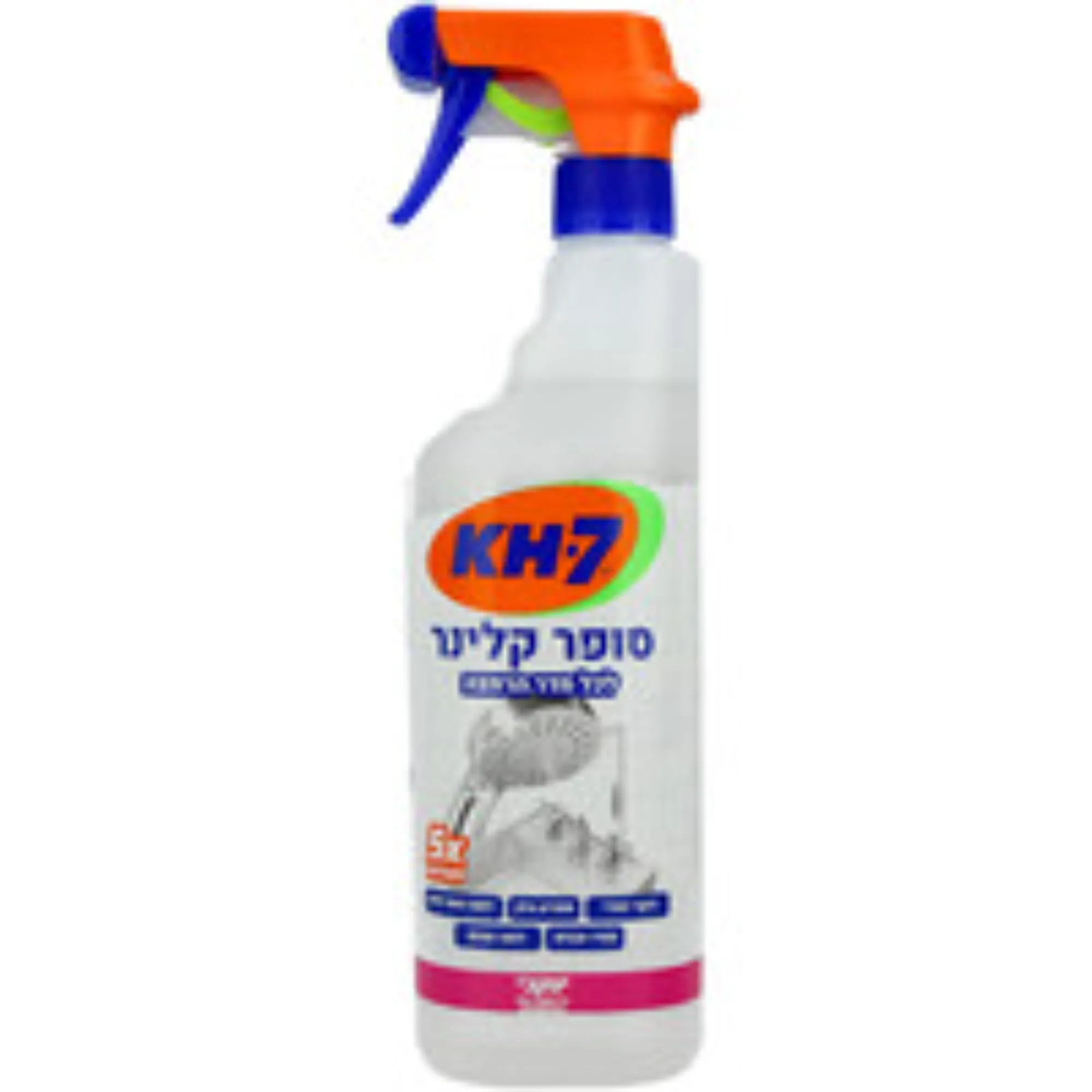 תרסיס KH7 סופר קלינר לחדר רחצה יעקבי