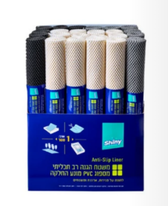 משטח PVC למגירות וארונות למניעת החלקה שייני