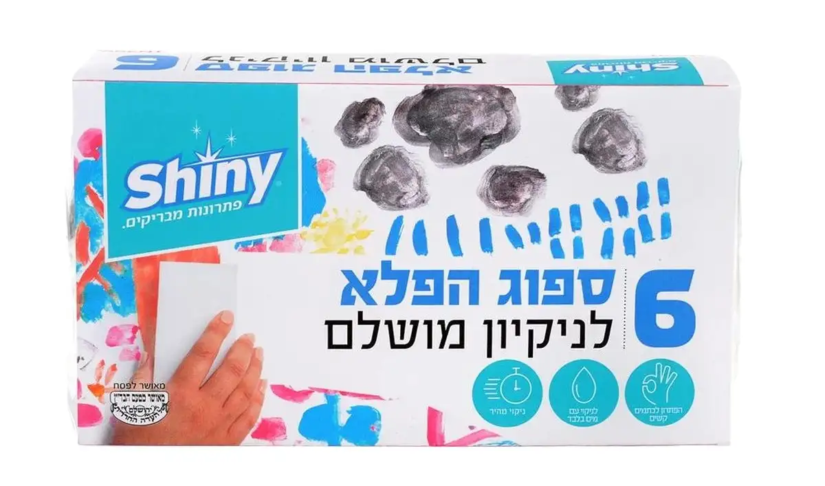 ספוג הפלא שייני 6 יח'