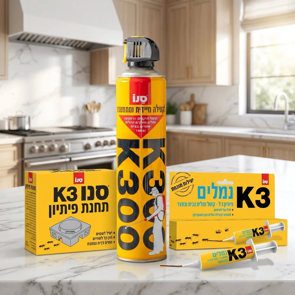 Sano K300, K3 Gel, K3 Bait Station